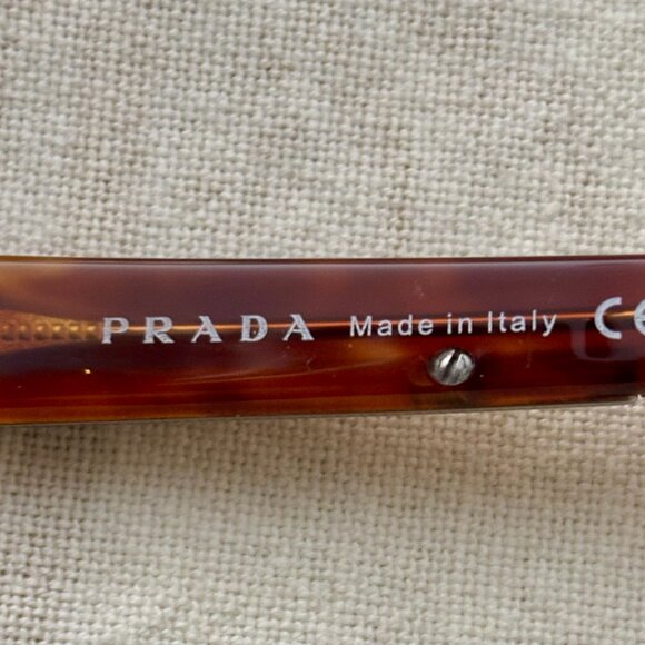 Genuine Vintage Prada Tortoiseshell Sunglasses SPR 03I - purchased new - Picture 6 of 11